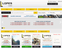 Tablet Screenshot of lopesleiloes.com.br